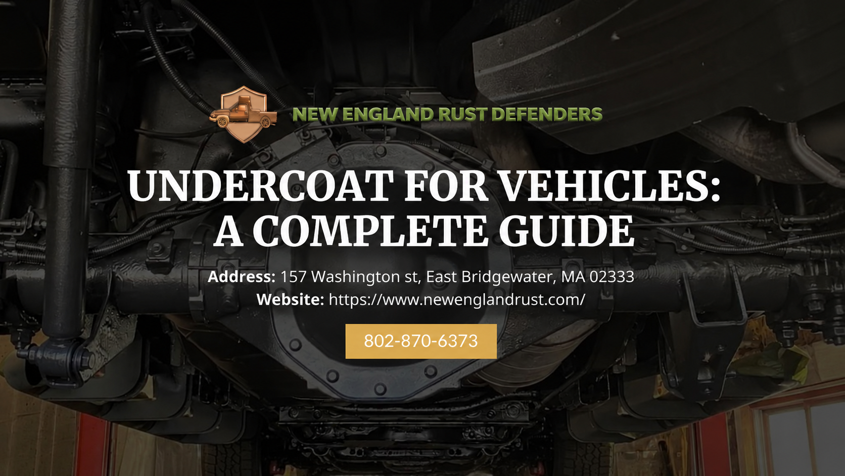 What Is Undercoating For Vehicles?