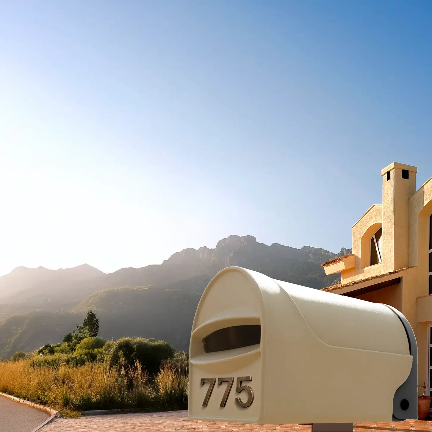 Unbreakable letterboxes NZ & Australia A4 mail keeps dry