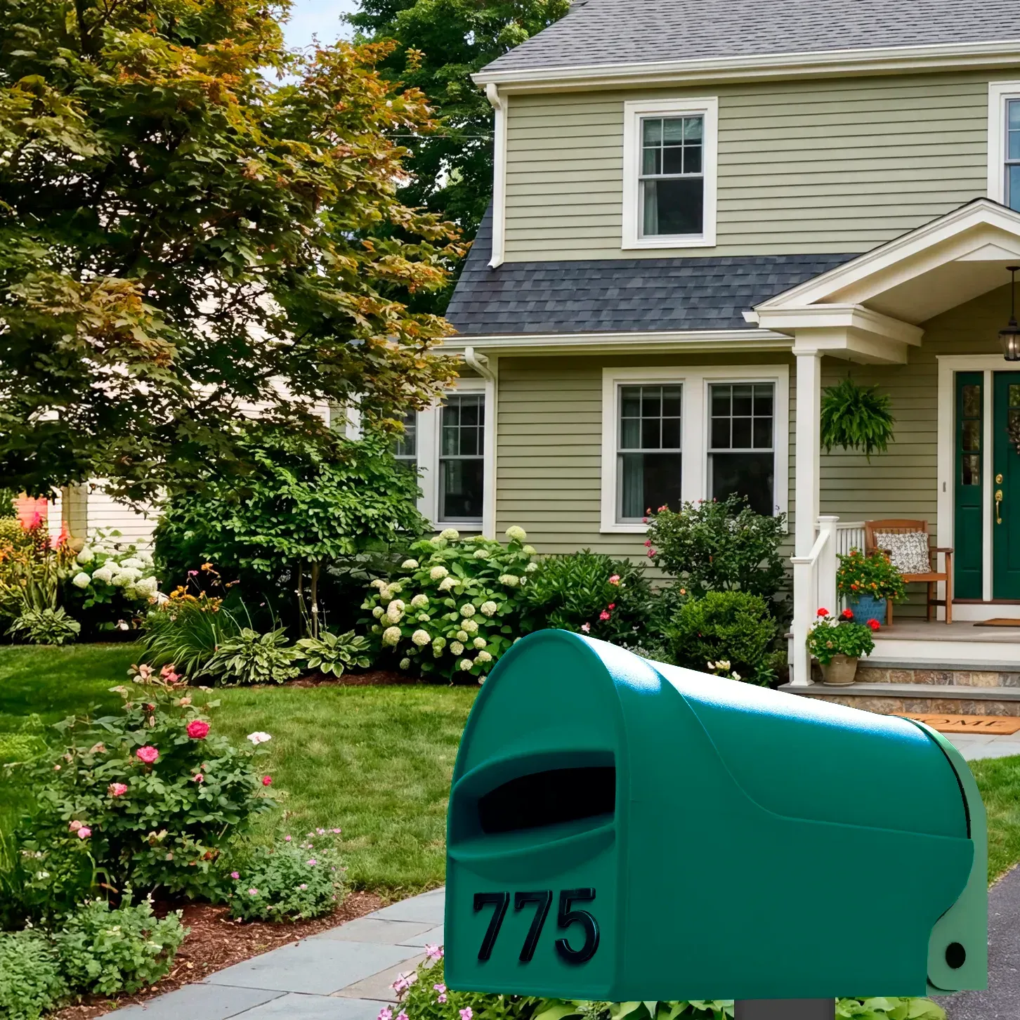 Unbreakable letterboxes NZ & Australia A4 mail keeps dry