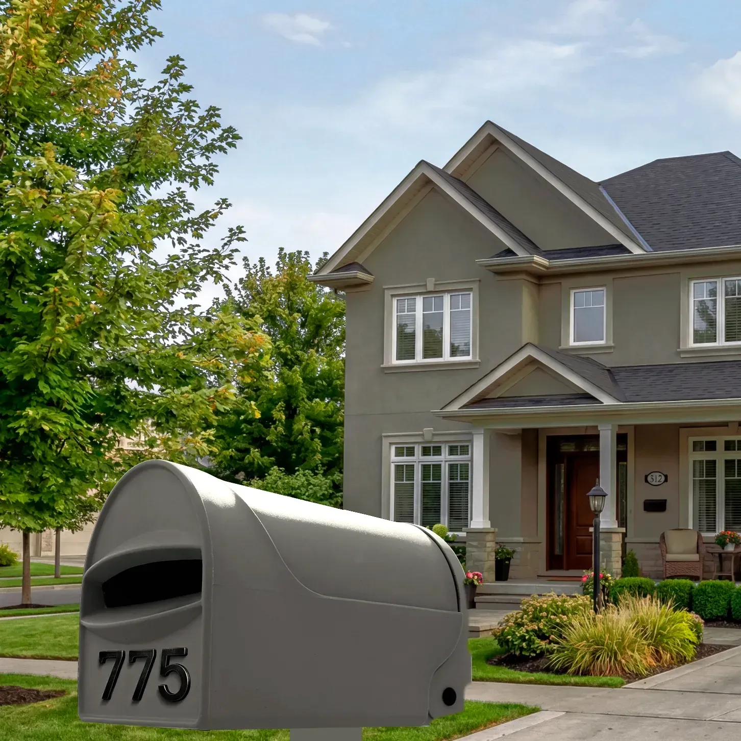 Unbreakable letterboxes NZ & Australia A4 mail keeps dry