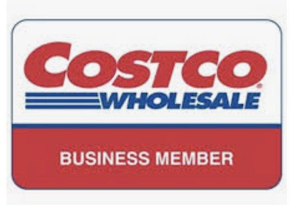 A costco wholesale business member logo on a white background