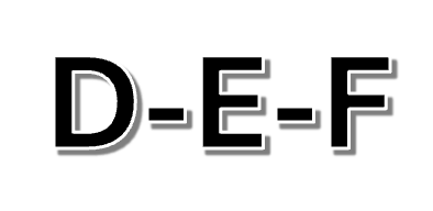 The letters 