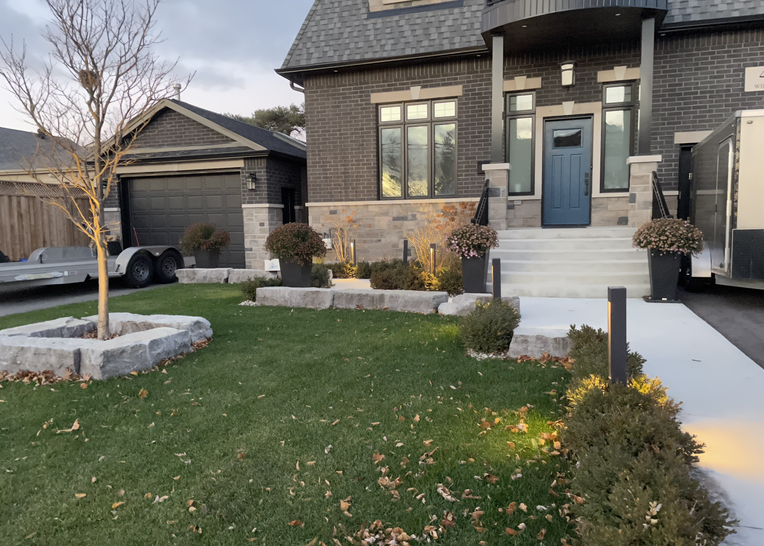 Wilson Hardscape | LANDSCAPE | Front/Backyard Entrances