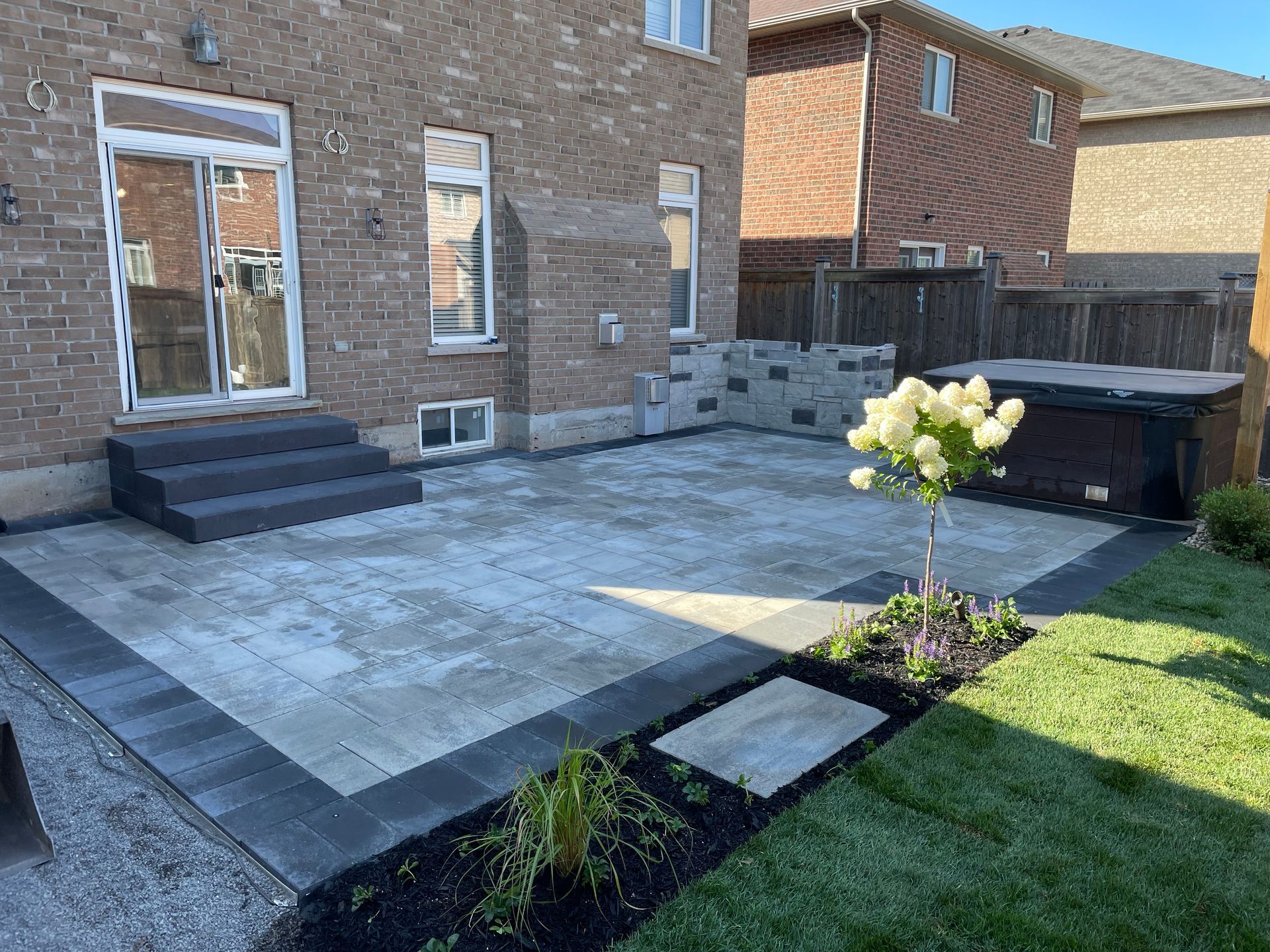 Custom driveways built by expert driveway installation company Hamilton teams.
