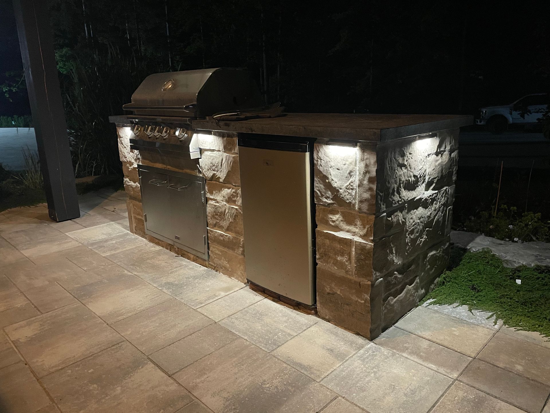 decorative concrete patio Hamilton project
