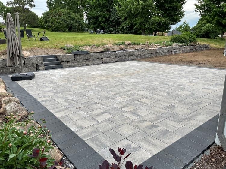 pergola-ready patio by Hamilton outdoor experts