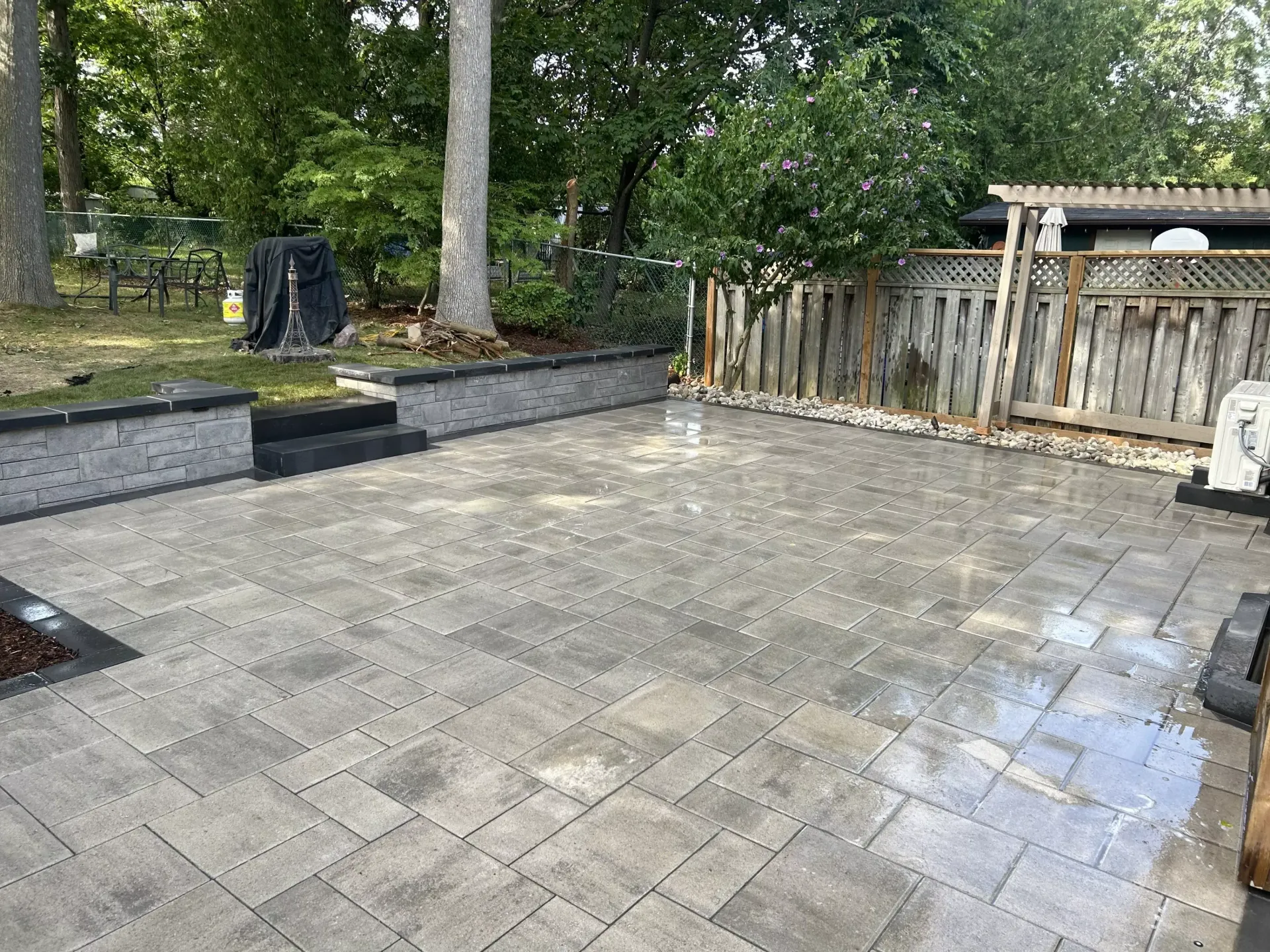 stone masonry in oakville ontario, interlocking stone work in oakville ontario