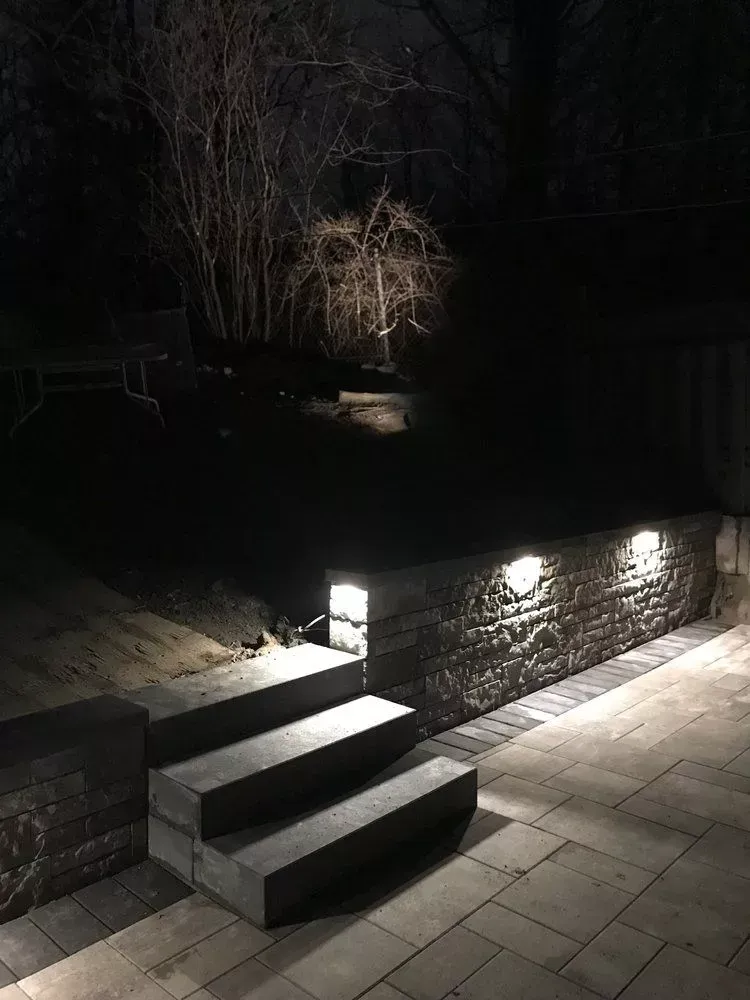 outdoor lighting installation in oakville ontario, landscape lighting installation in oakville ontario