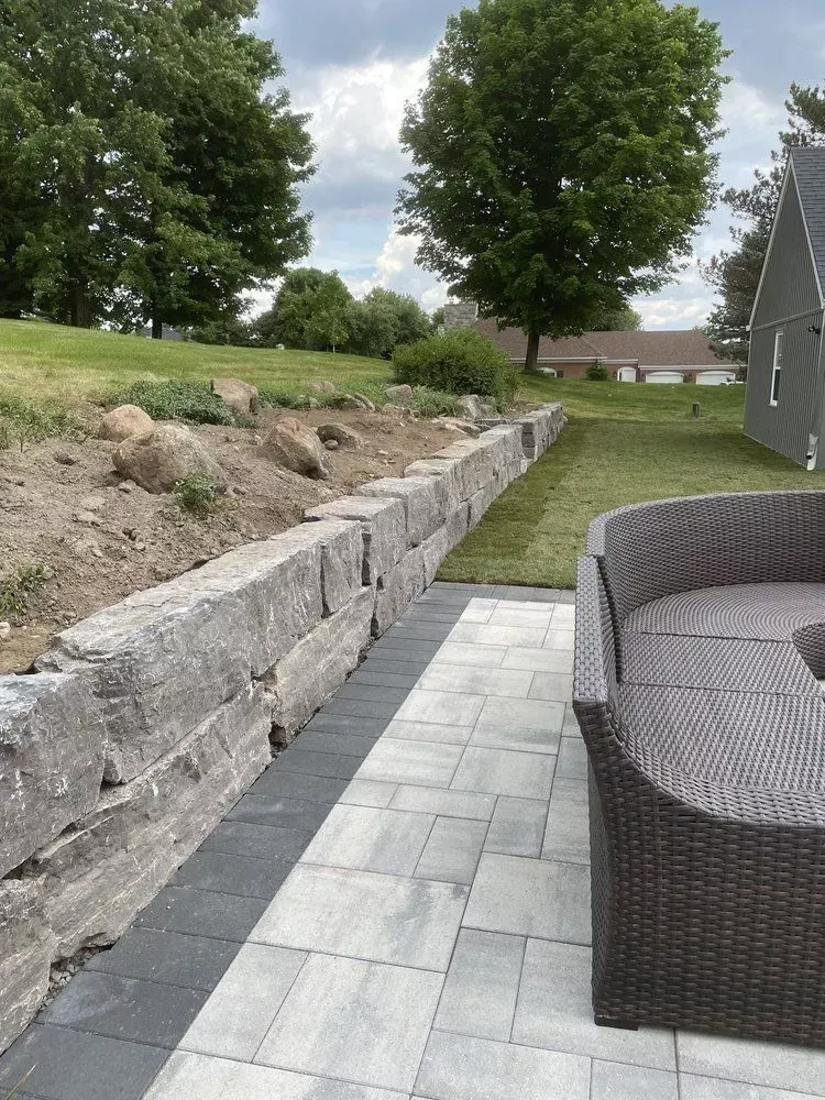 stone masonry in oakville ontario, interlocking stone work in oakville ontario