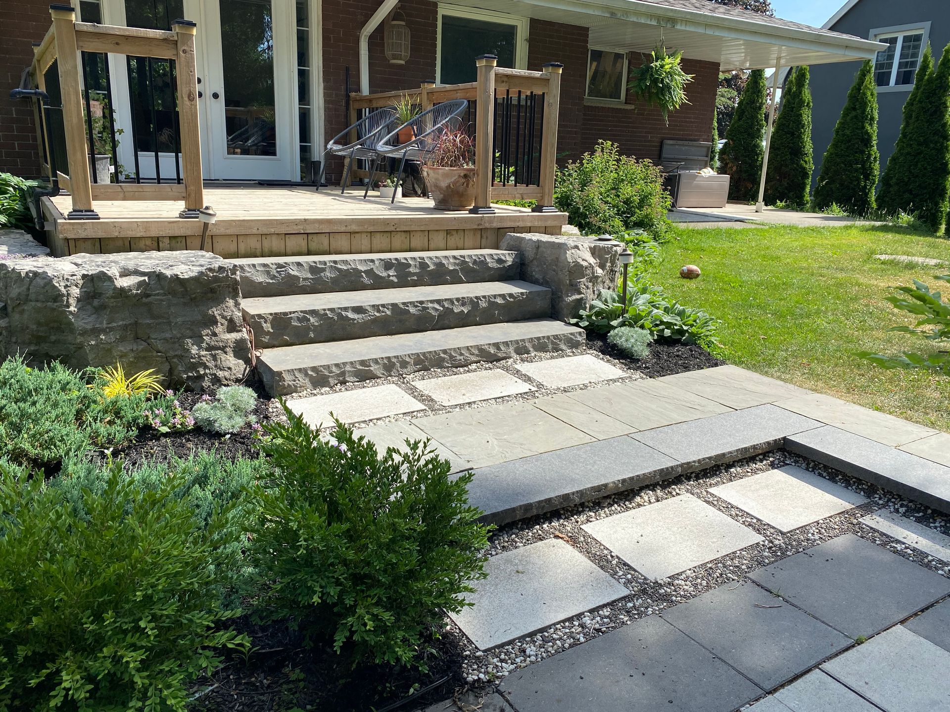 stone steps hamilton ontario, stone steps installers near me, stone steps milton ontario