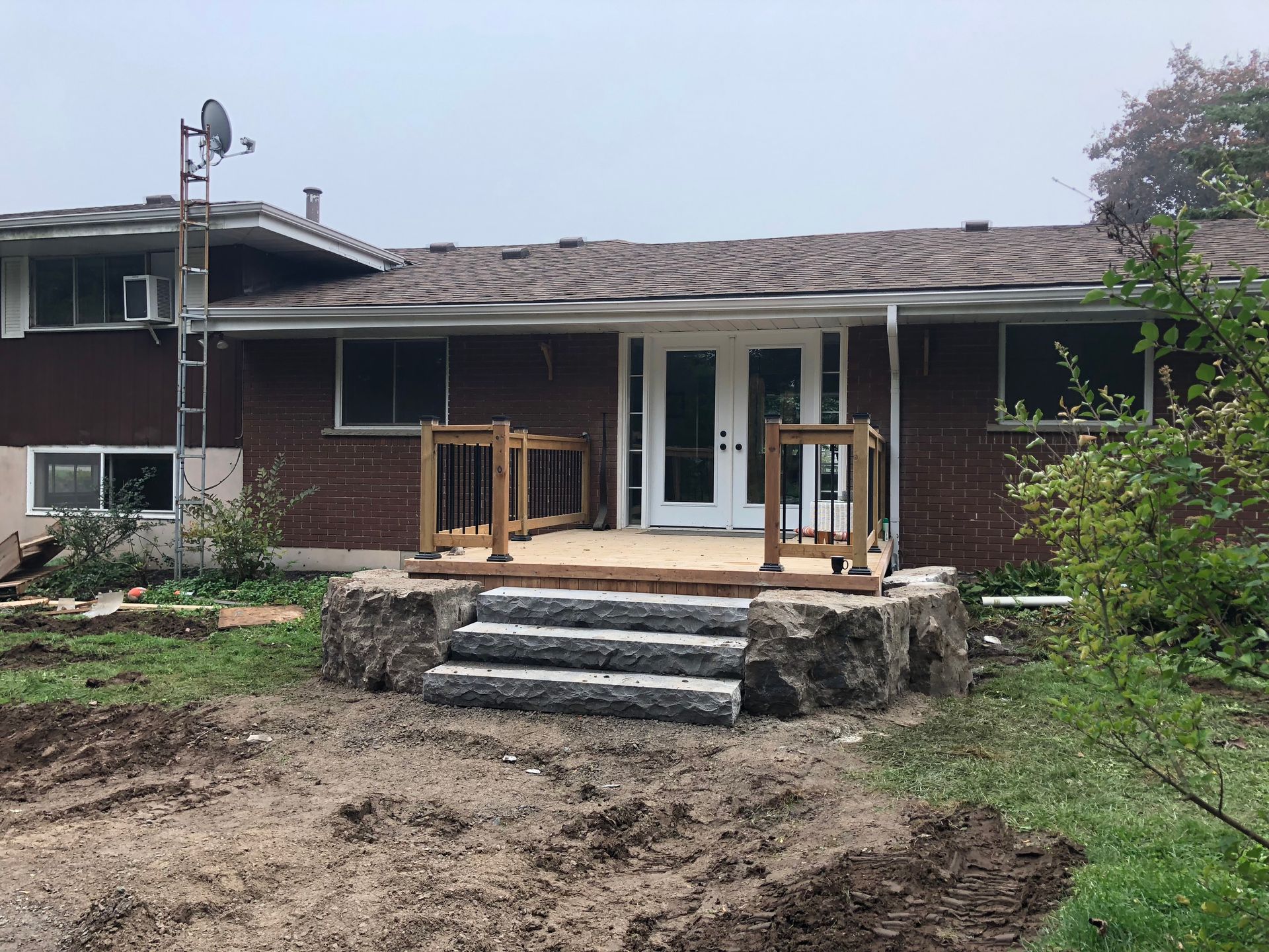 trex decking installation hamilton, wood deck railing hamilton ontario, trex decking hamilton on