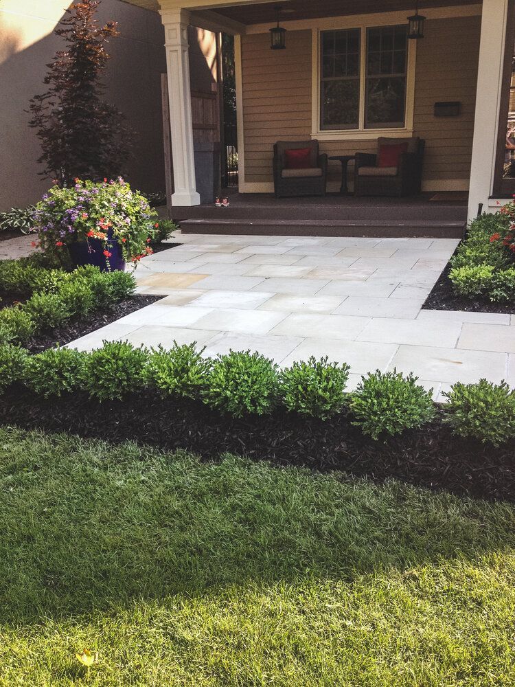 poured concrete porch by concrete porch builders Hamilton