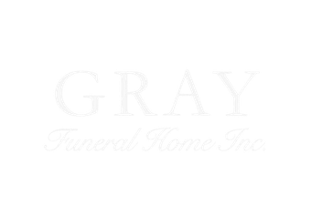 Gray Funeral Home Inc. logo with the word