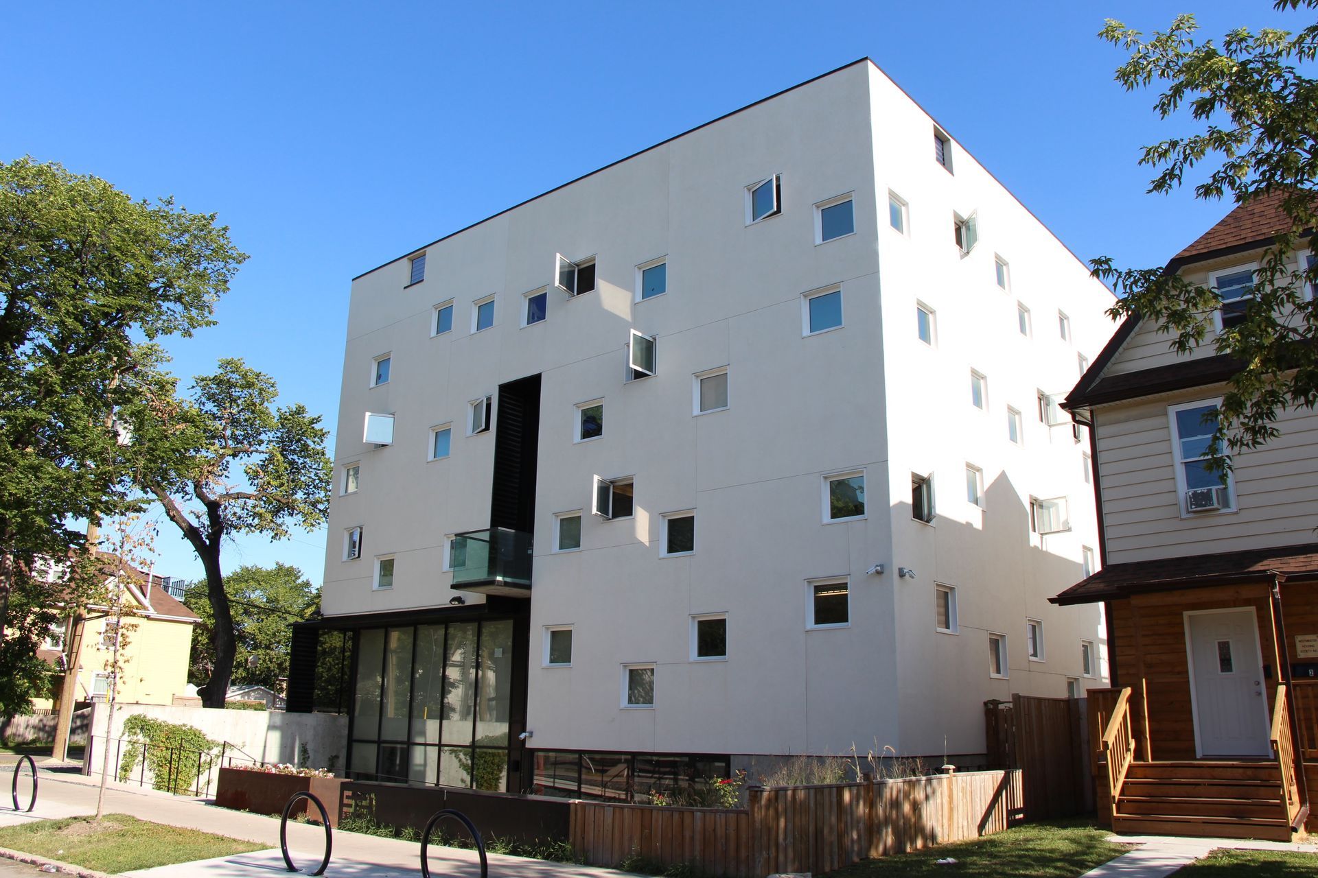 Temporary Accommodations at Welcome Place - Building