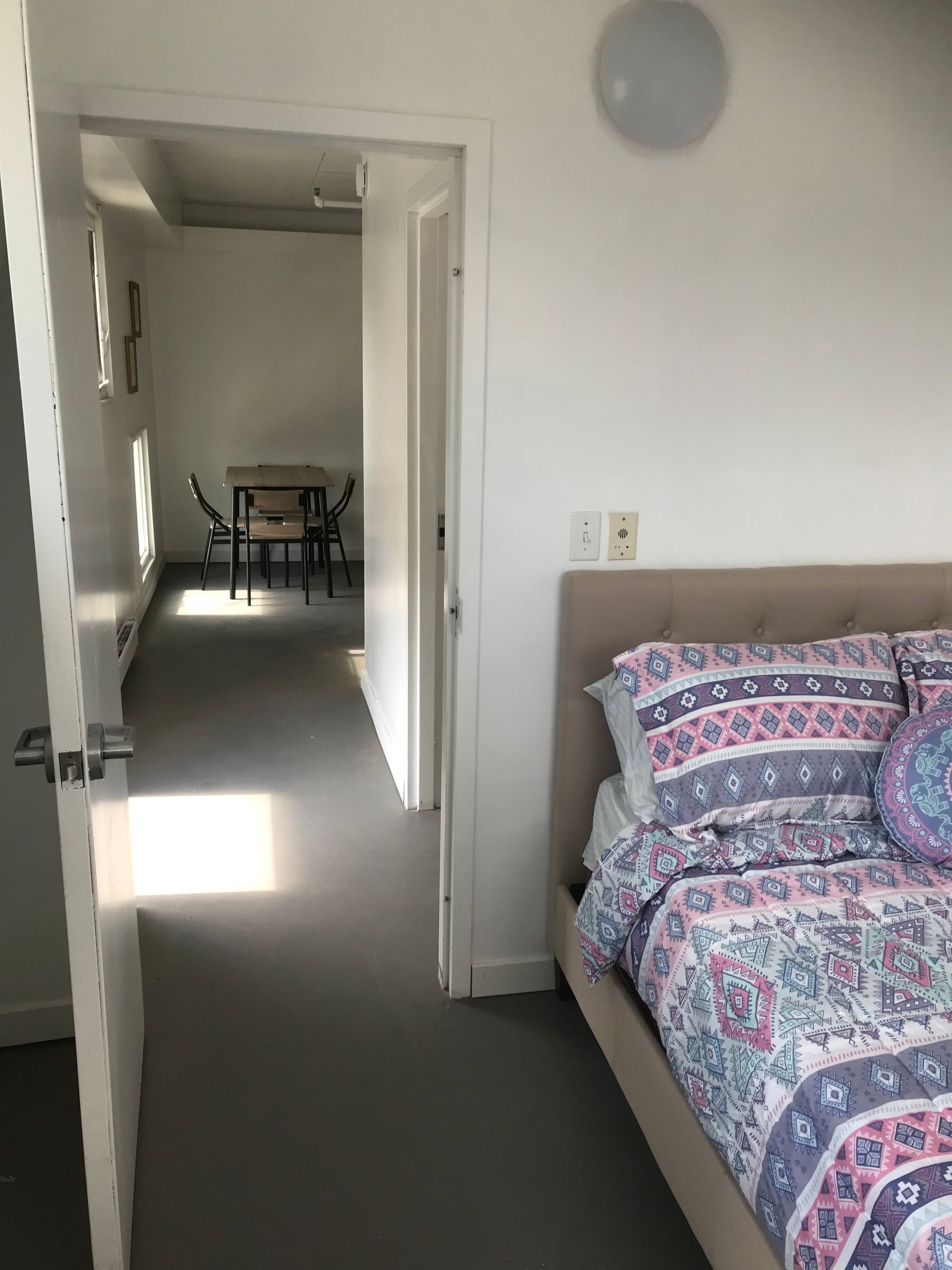 Temporary Accommodations at Welcome Place - Bedroom
