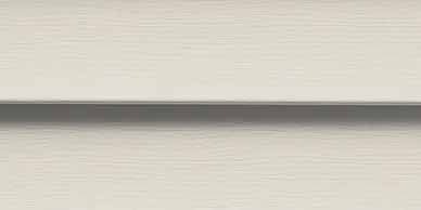 Beige siding with a dark gray horizontal line.
