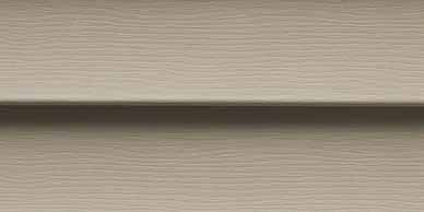 Tan siding with a shadow line.