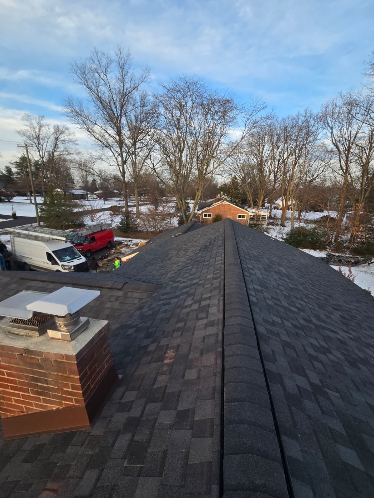 Roof replacement as part of sustainable home upgrades in Lawrence Township, NJ
