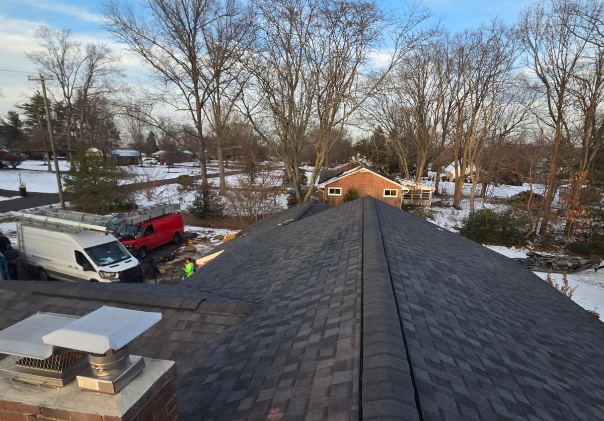 Roof replacement as part of sustainable home upgrades in Lawrence Township, NJ