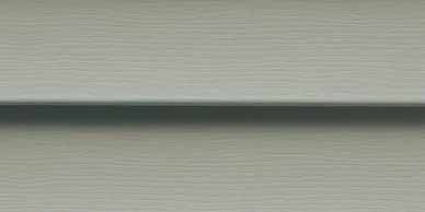Light gray horizontal siding with a shadow line running horizontally.