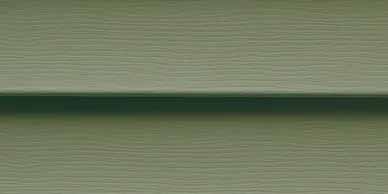 Green siding with a dark green horizontal line.