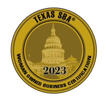 a texas sba woman-owned business certification stamp
