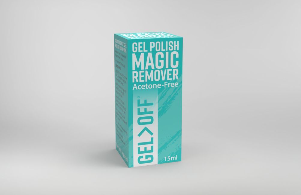 gel-off packaging design, Totton