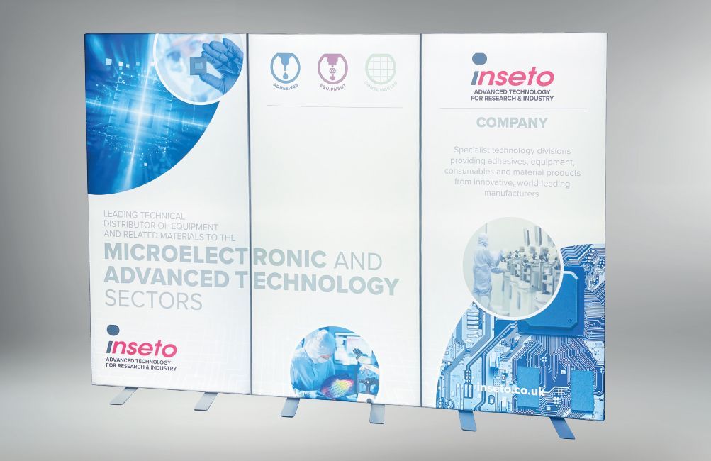 Backlit Display Stand Design, Andover