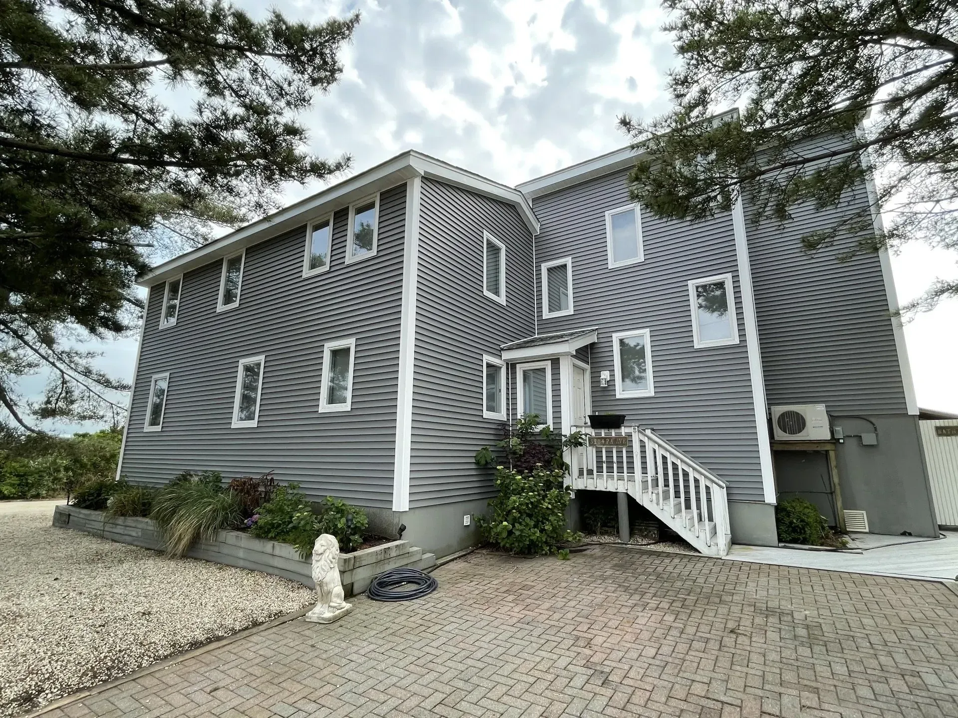 House with Gray Siding — Jersey Shore, NJ — Bayshore Roofing & Siding