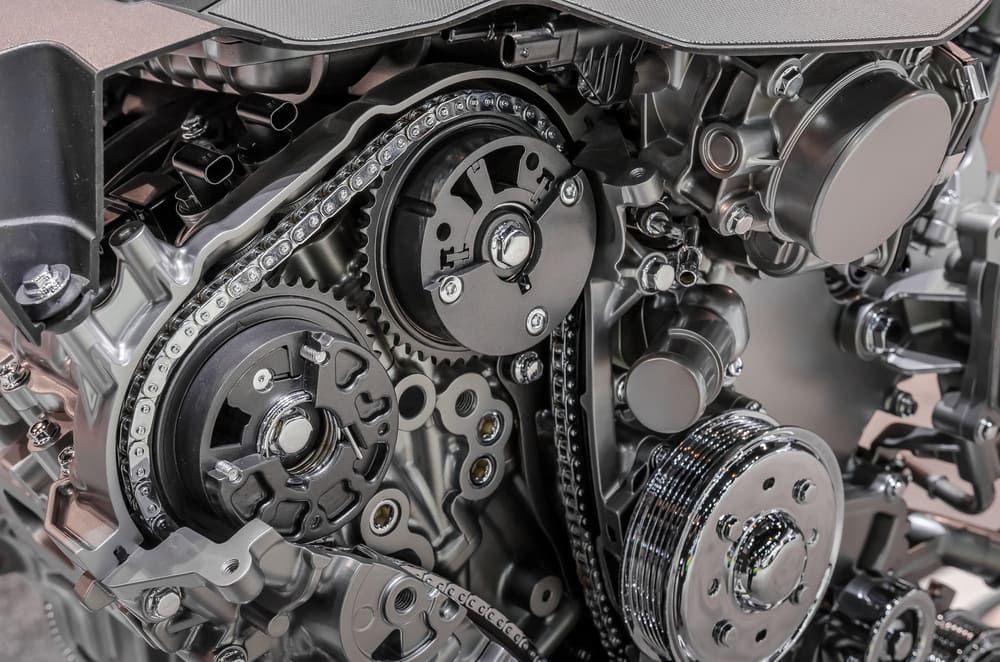 A Close Up of the Inside of a Car Engine — Fosters Ace Auto Repairs In Aitkenvale, QLD