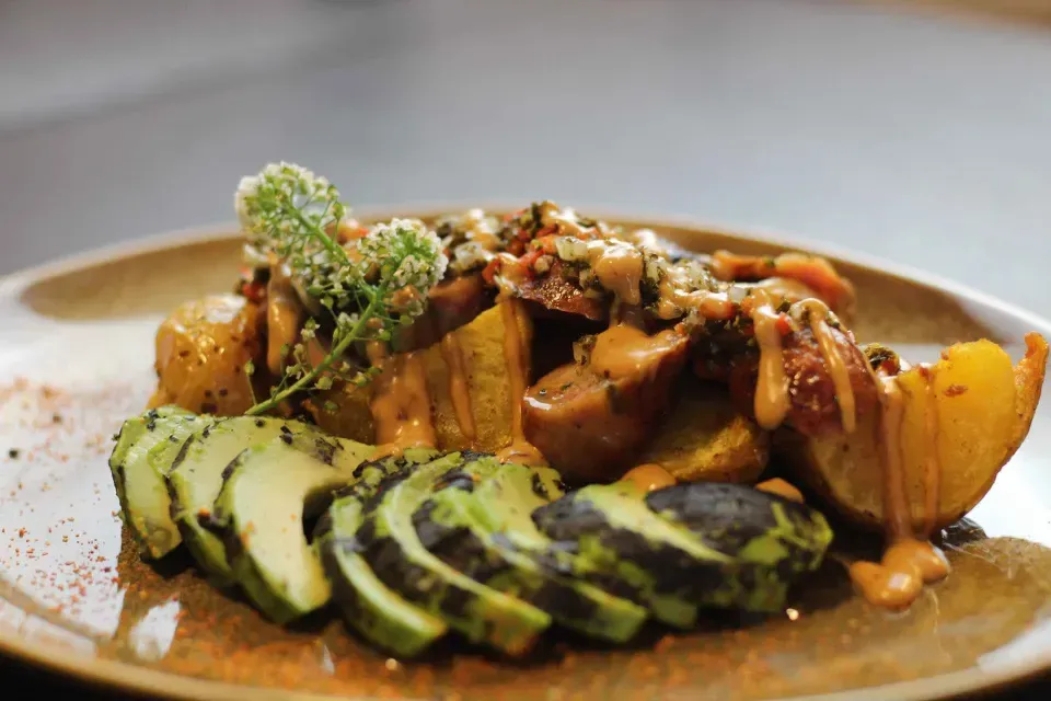Traditional dish served at one of the best restaurants in La Candelaria.