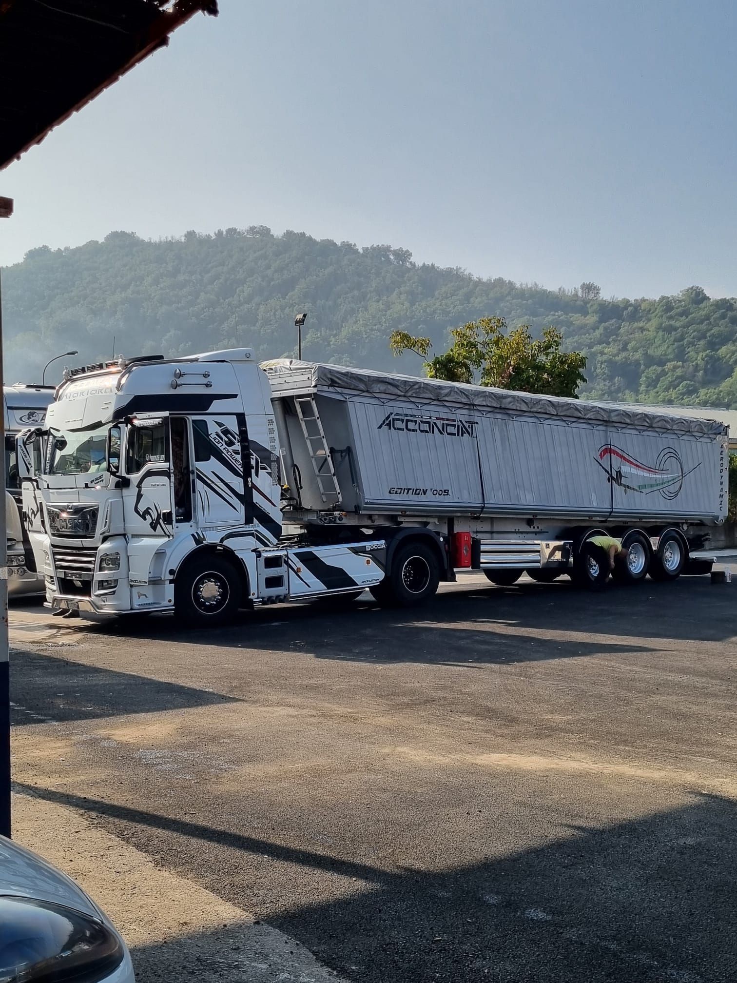 lavaggio camion