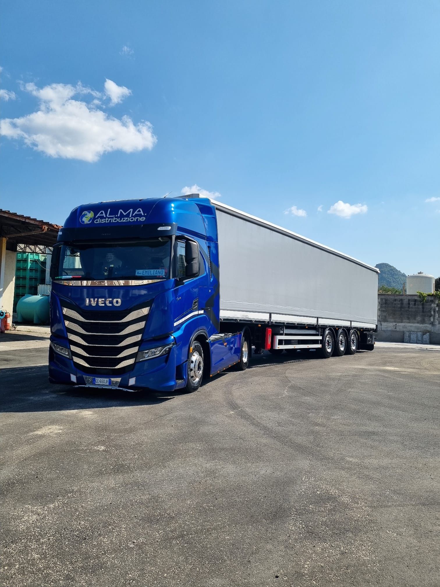 lavaggio camion