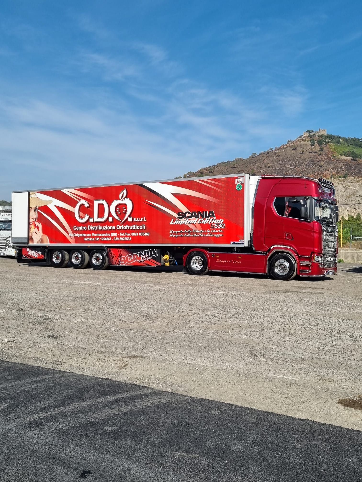 lavaggio camion