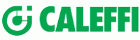 Il logo di Caleffi è verde e bianco su sfondo bianco.