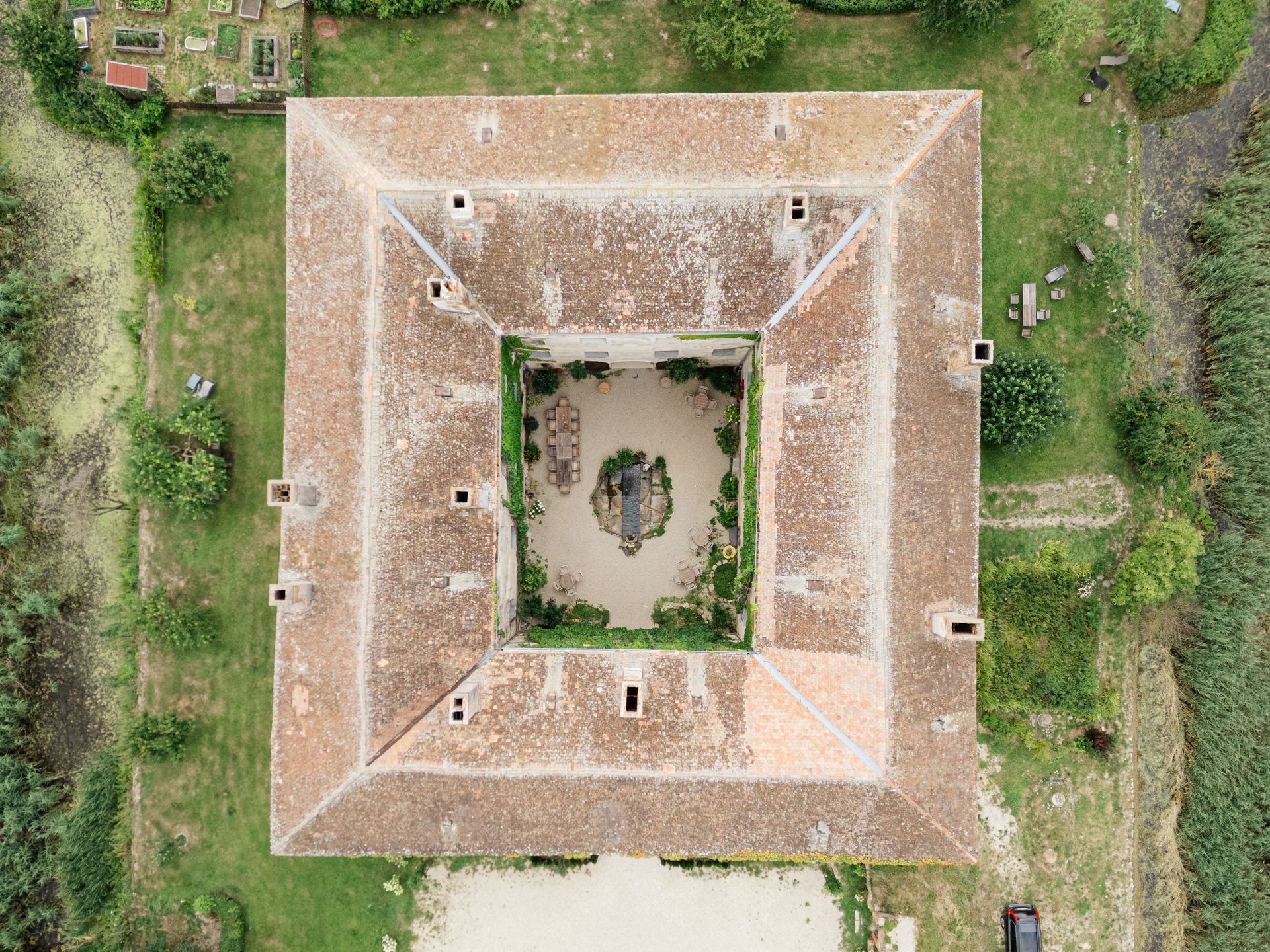 vogelperspektive schloss