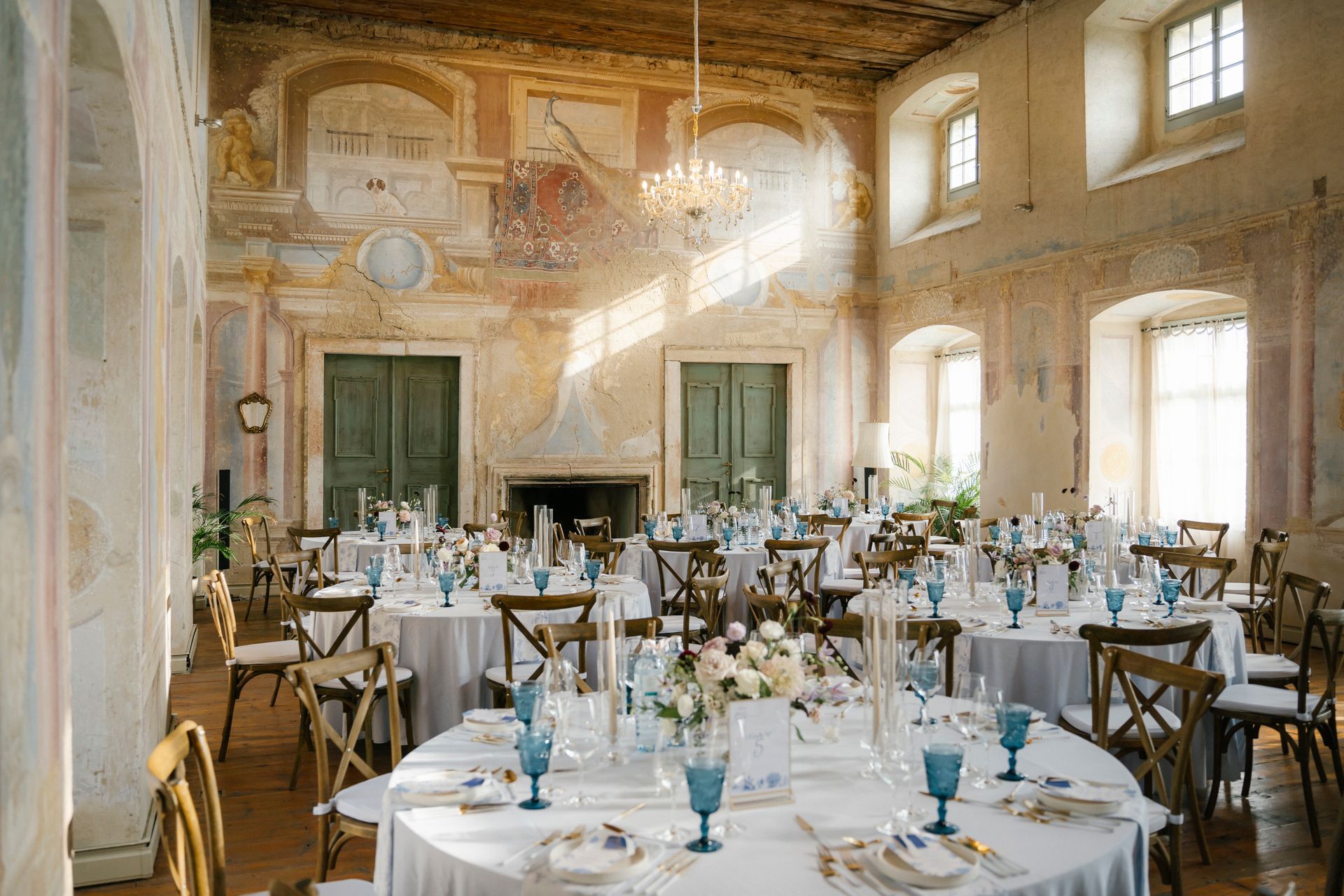 festsaal hochzeitstafel