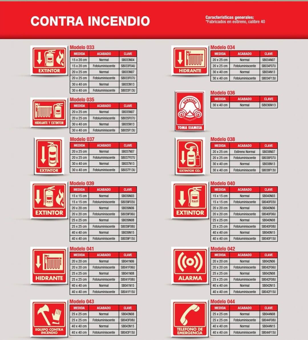 Contra incendio Contra incendio
