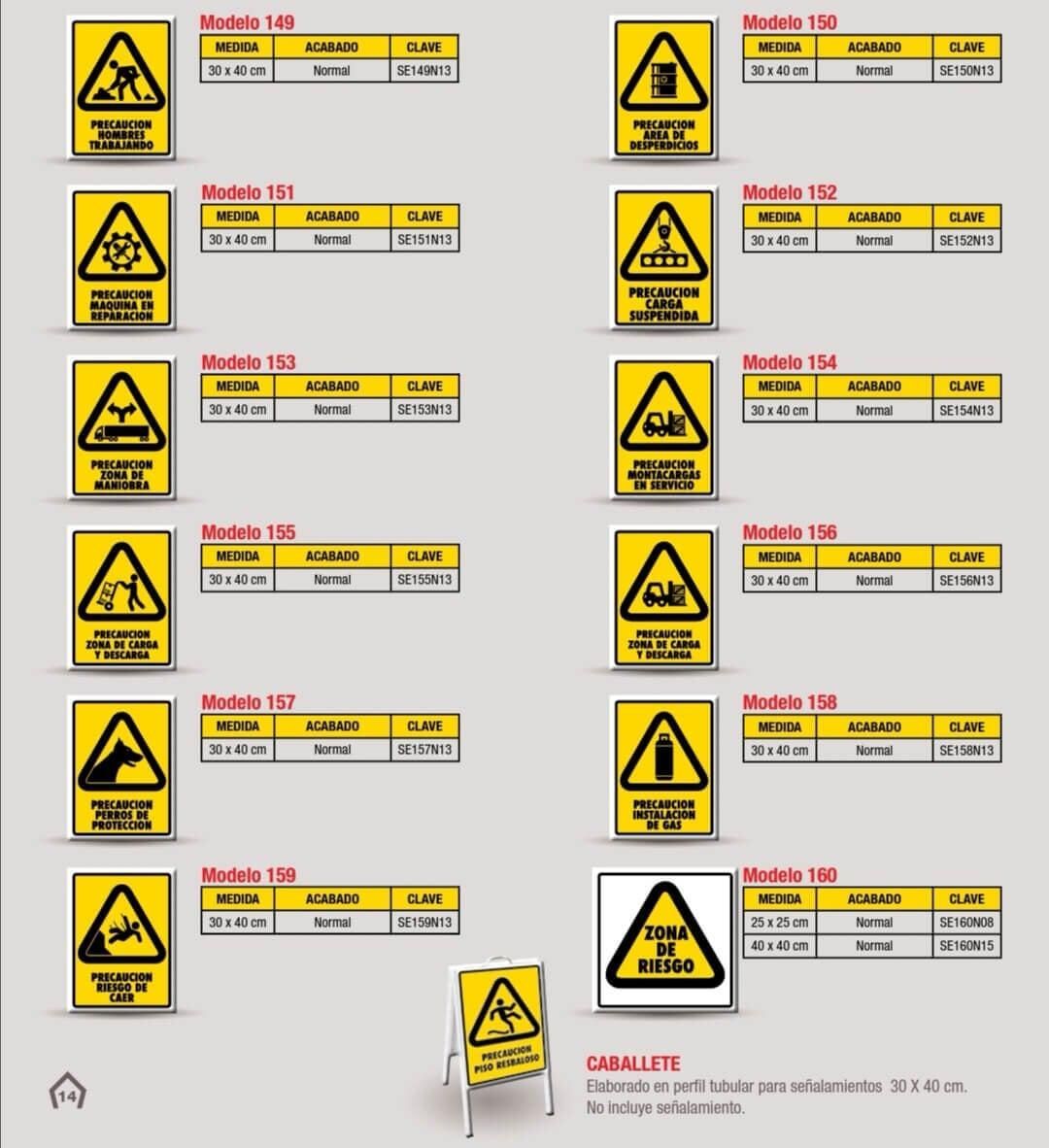 Precaución Precaución