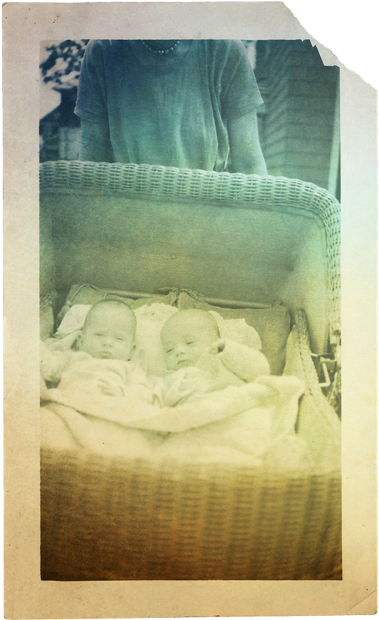 Photo of baby twins
