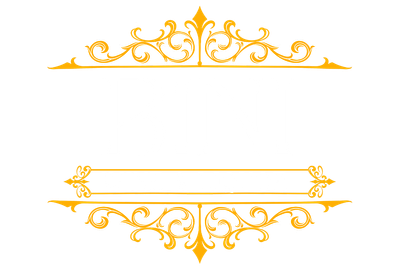 Ornate golden frame with space for text.
