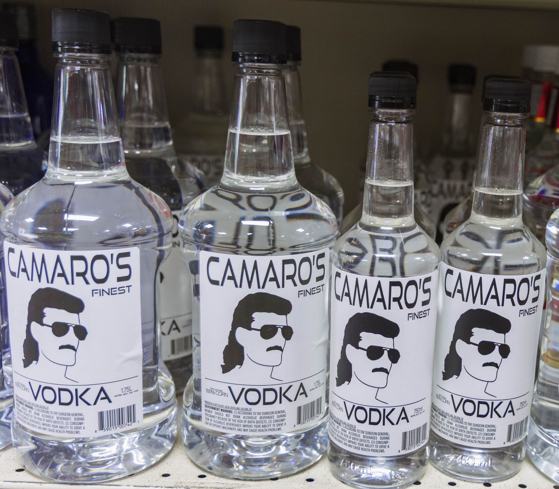 Bottles of 
