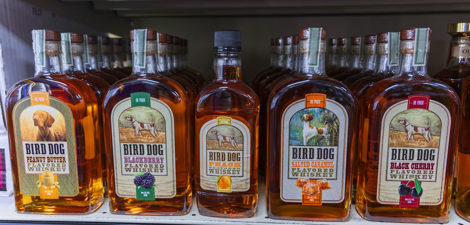 Bottles of 