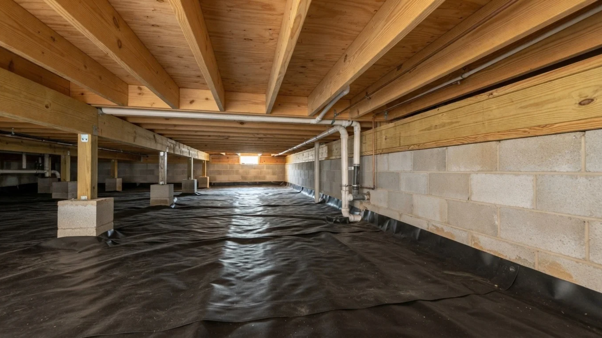 new bedford spray foam insulation crawl space problem before