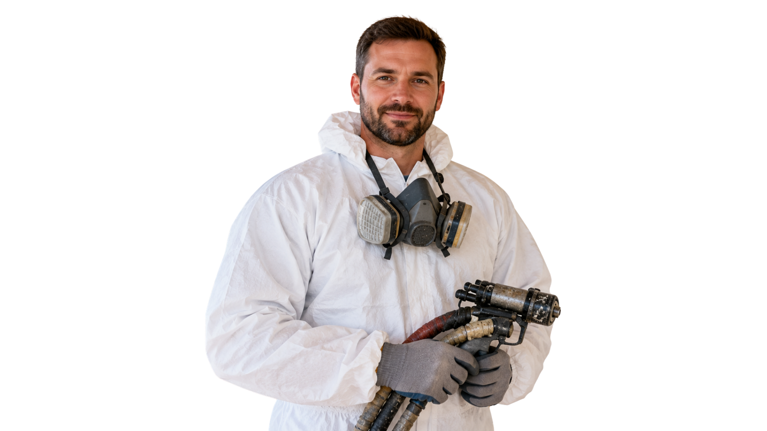 new bedford spray foam insulation worker
