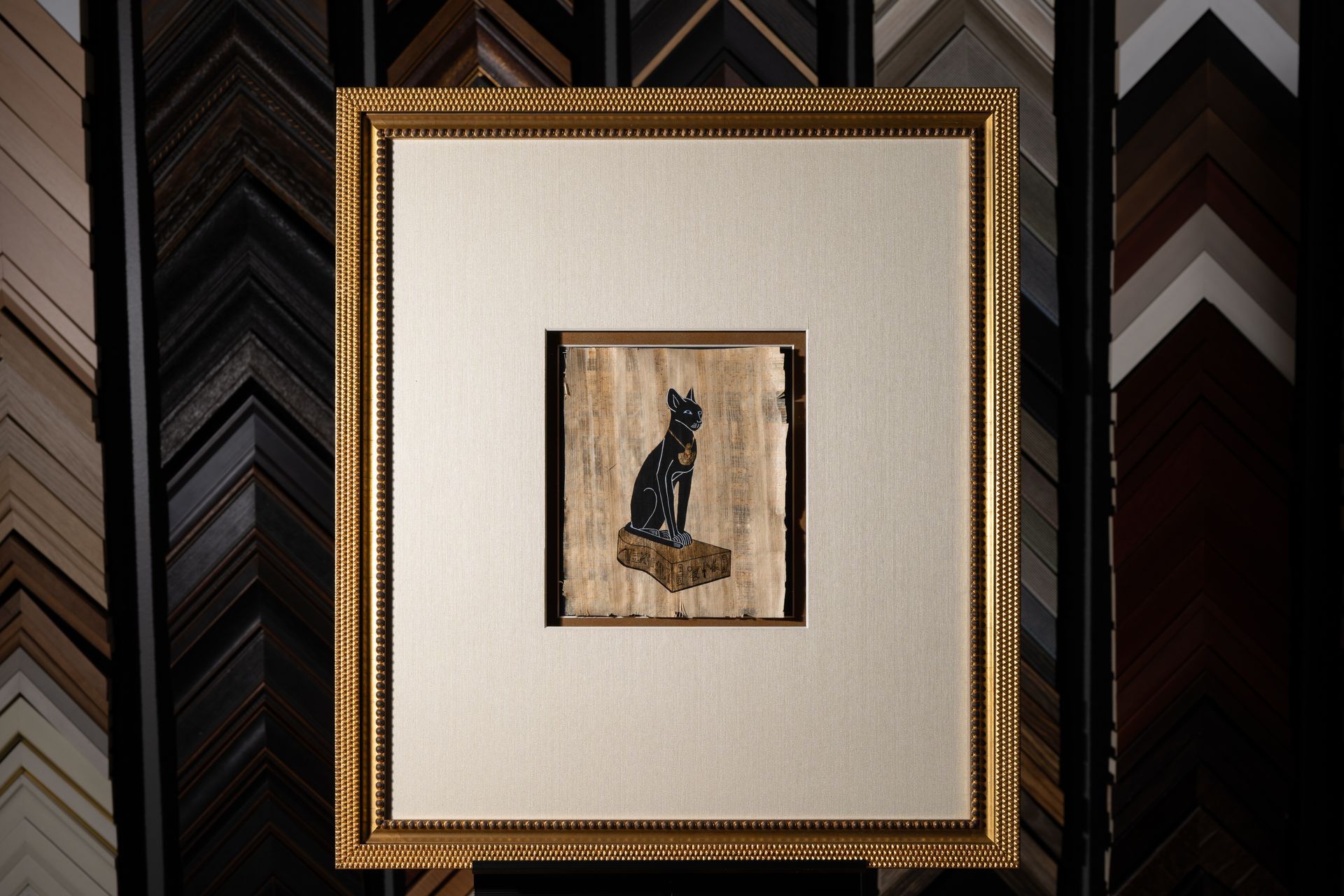 Custom framed print example