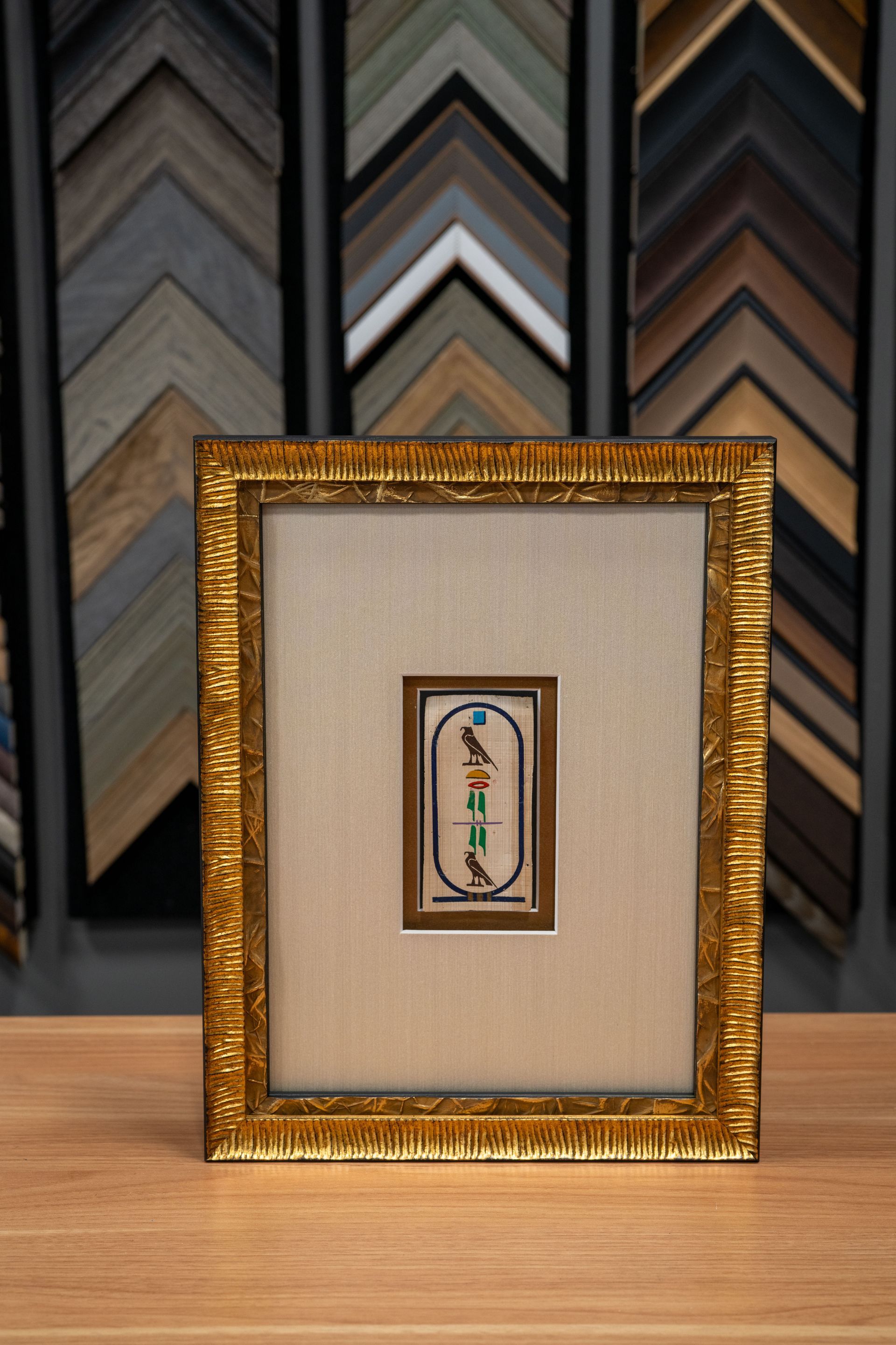 Selection of custom frame moulding styles