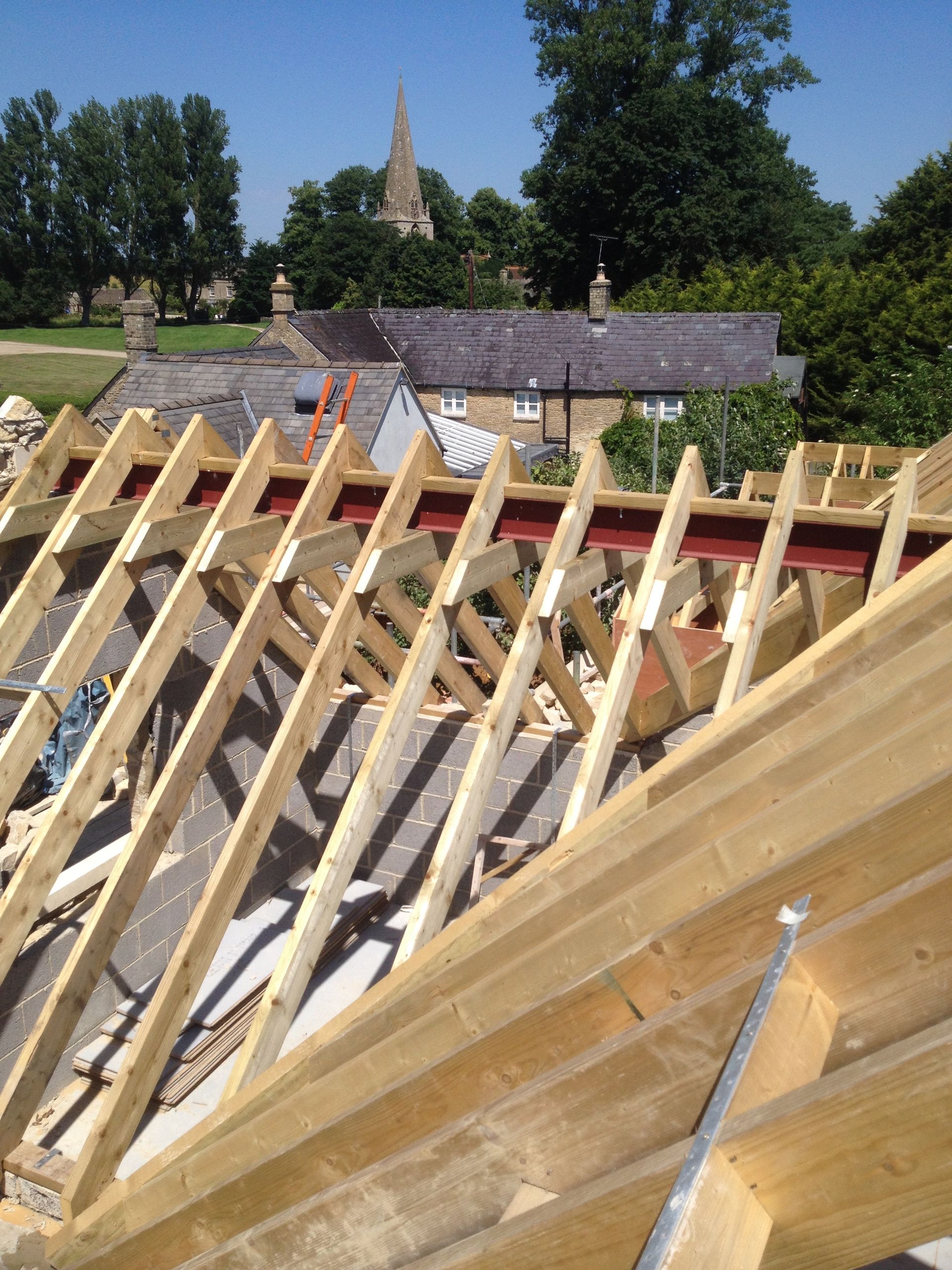 Roofing workds