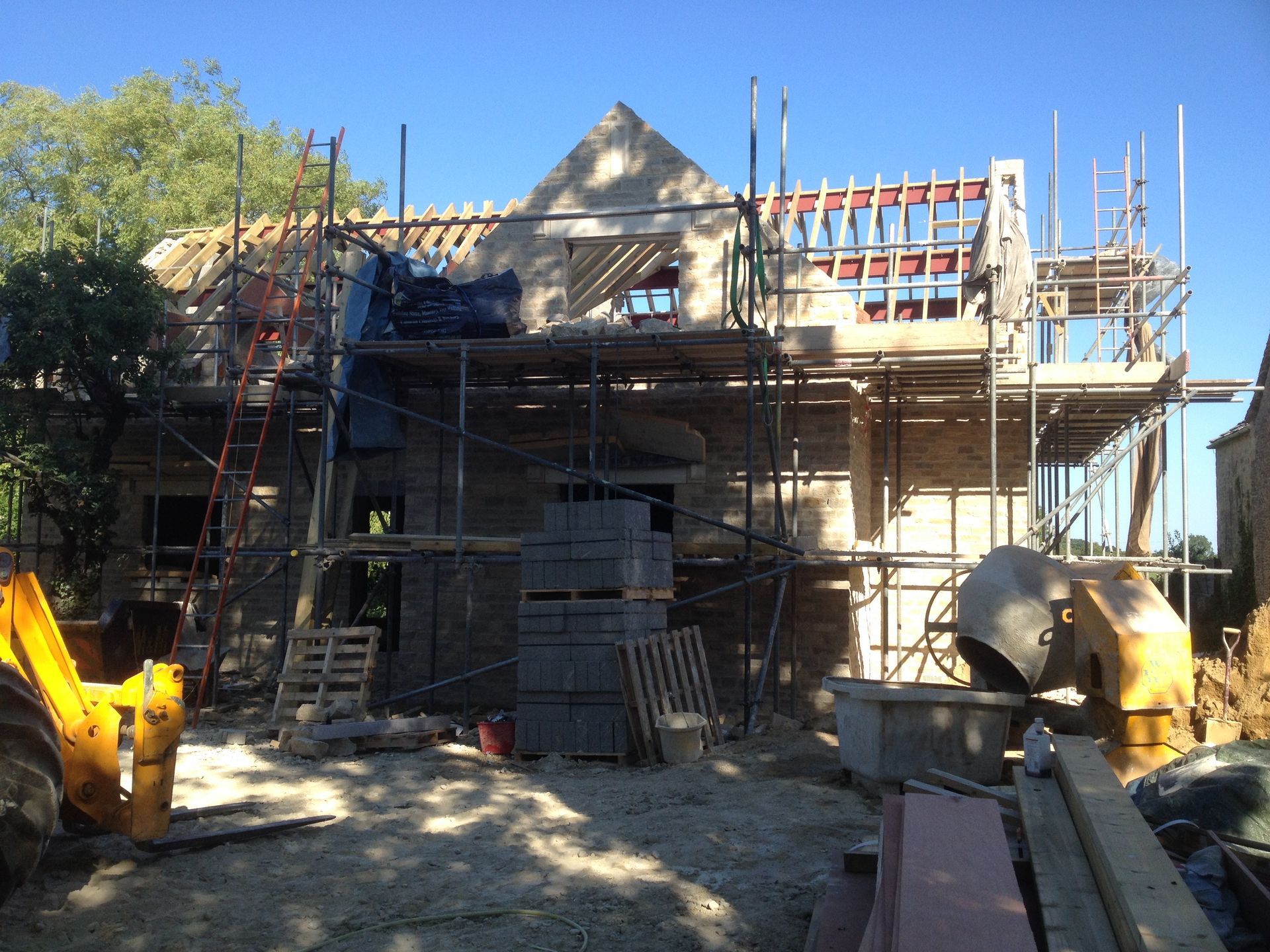 scaffolding works