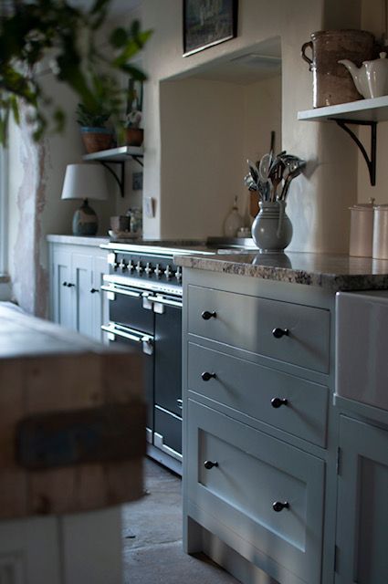 Electric oven installed in a heritage property kitchen.